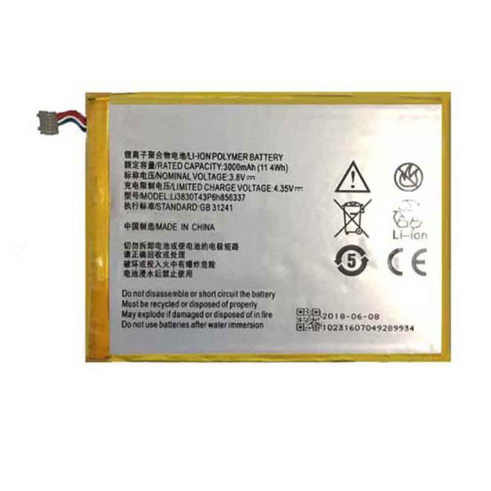 Batería para G719C-N939St-Blade-S6-Lux-Q7/zte-Li3830t43p6h856337